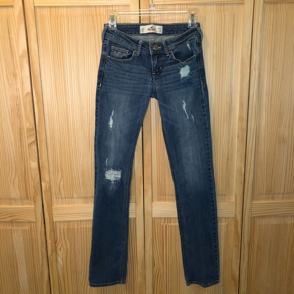 Hollister Distressed Skinny Jeans